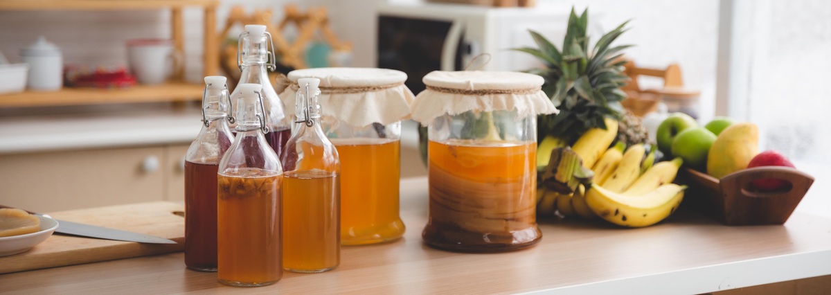 Kombucha production